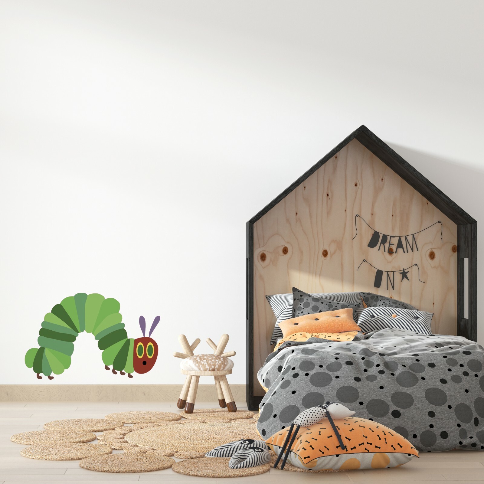 Kids Bedroom Children Picture Book The Very Hungry Caterpillar Vinyl Wall Decal