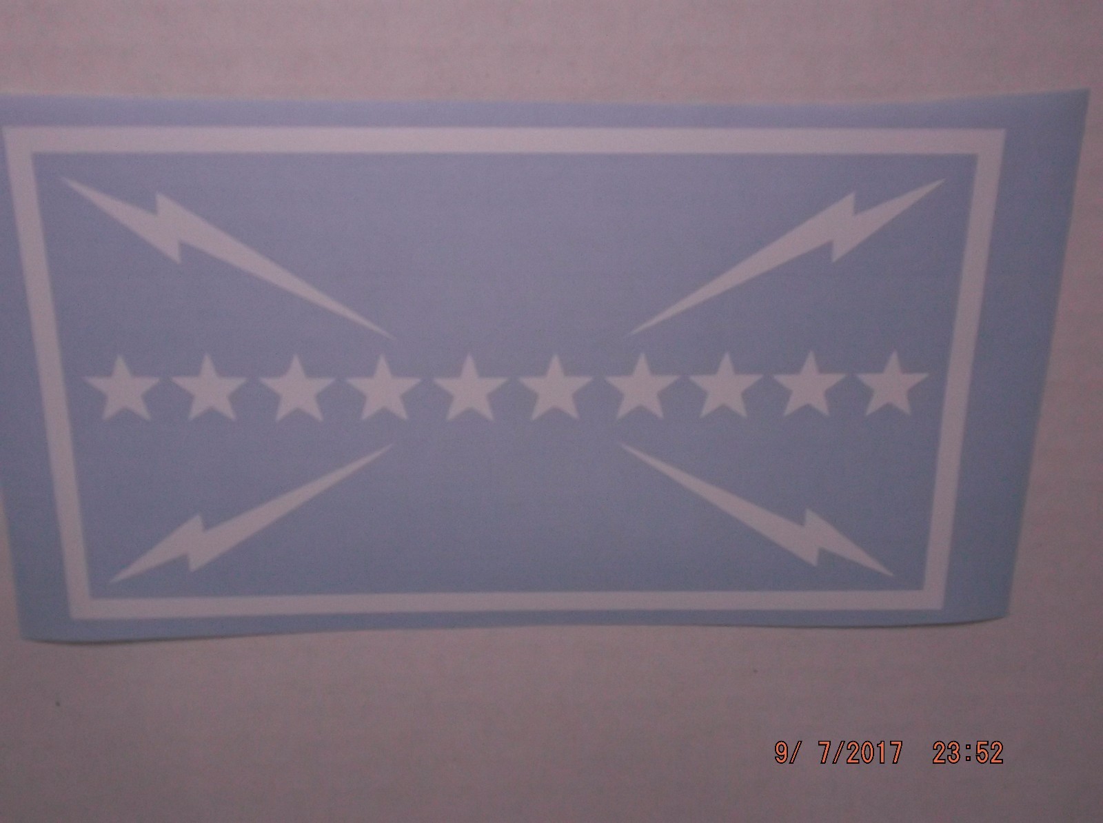 Slumerican Flag Decal 12" Wide for Car,Truck, Window, Laptop or Smooth Surface