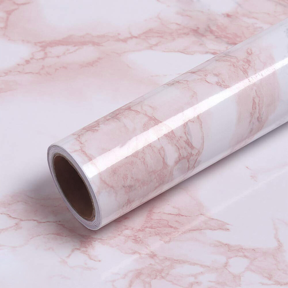 24"x197" Marble Contact Paper Self Adhesive Peel and Stick Countertop Wallpaper