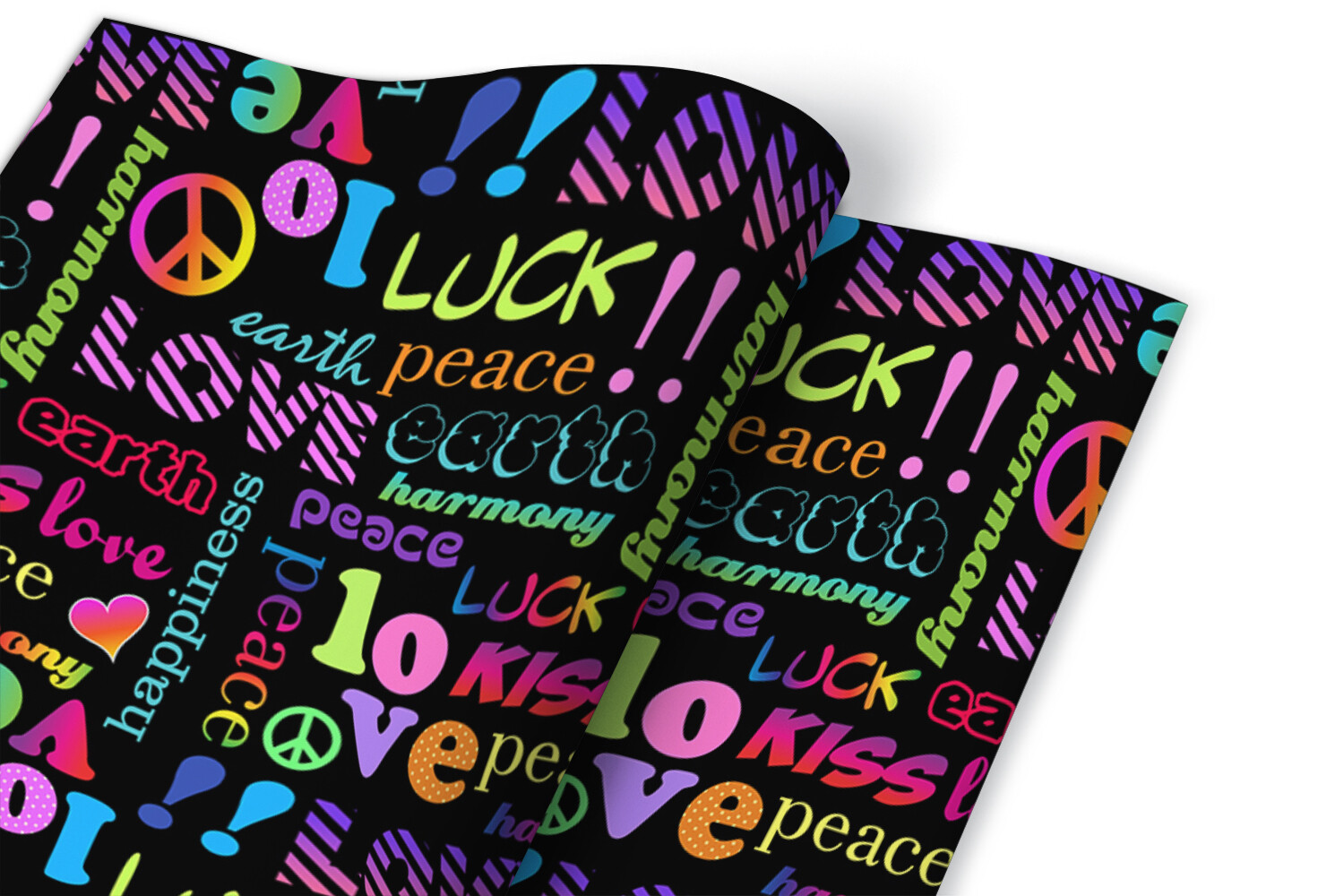 Worktop Covering Stickers Self Adhesive Vinyl Wrap Peace and harmony 100×50