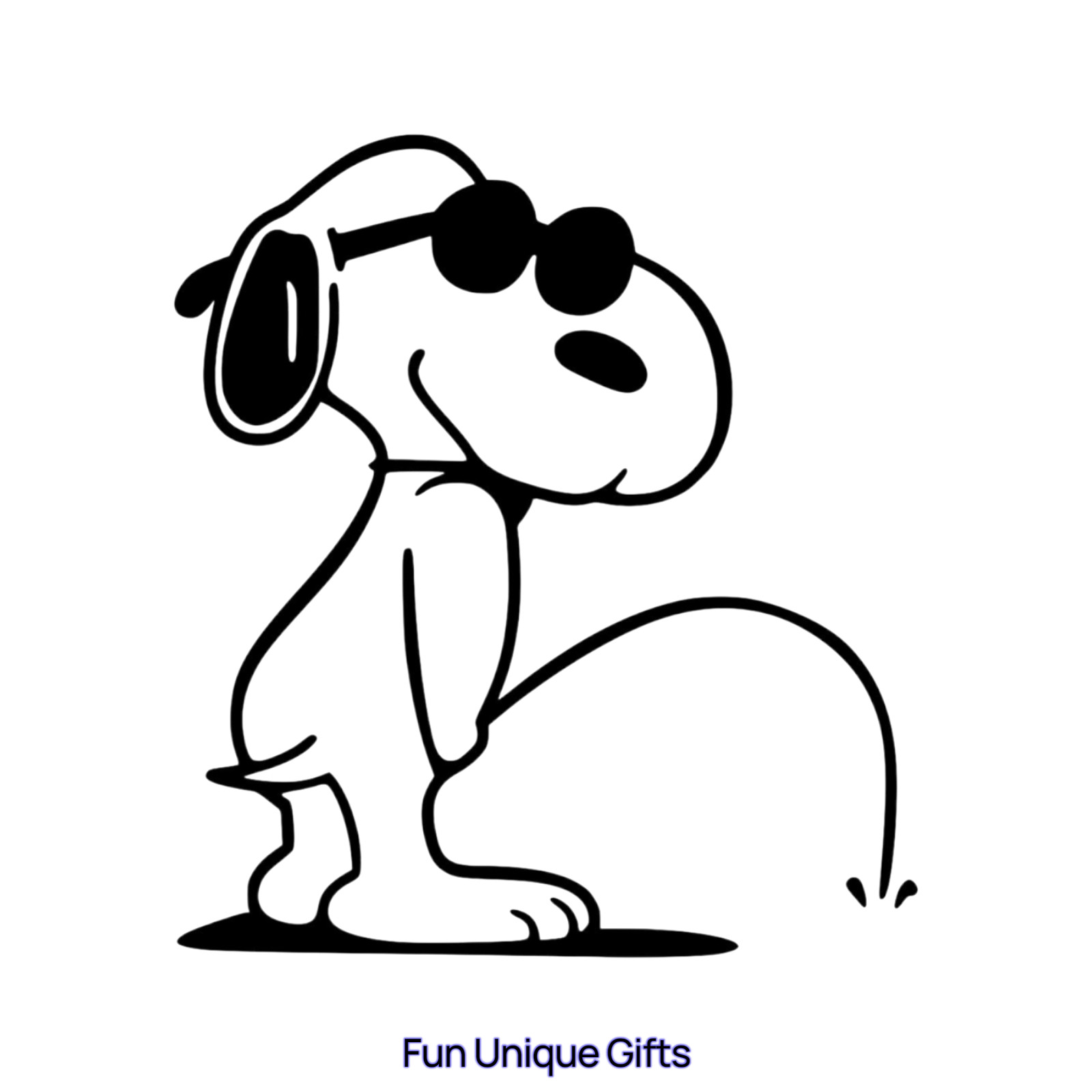 Peeing Snoopy Vinyl Decal Sticker -Multiple Colors & Sizes- SHIPS FREE!