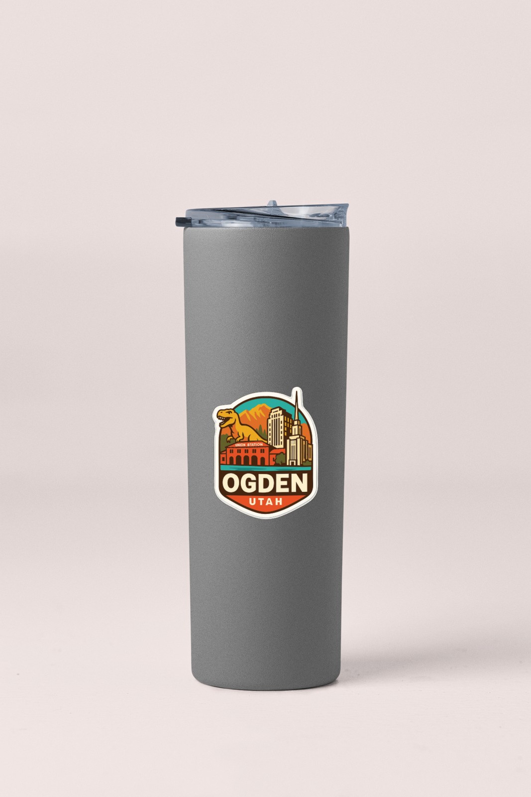 Ogden Utah Sticker Decal Vinyl Die-Cut City Skyline Landmark Design