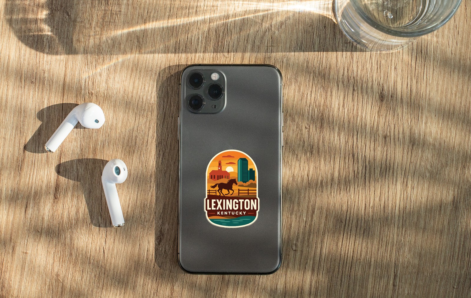 Lexington Kentucky Sticker Decal Vinyl Die-Cut City Skyline Landmark Design