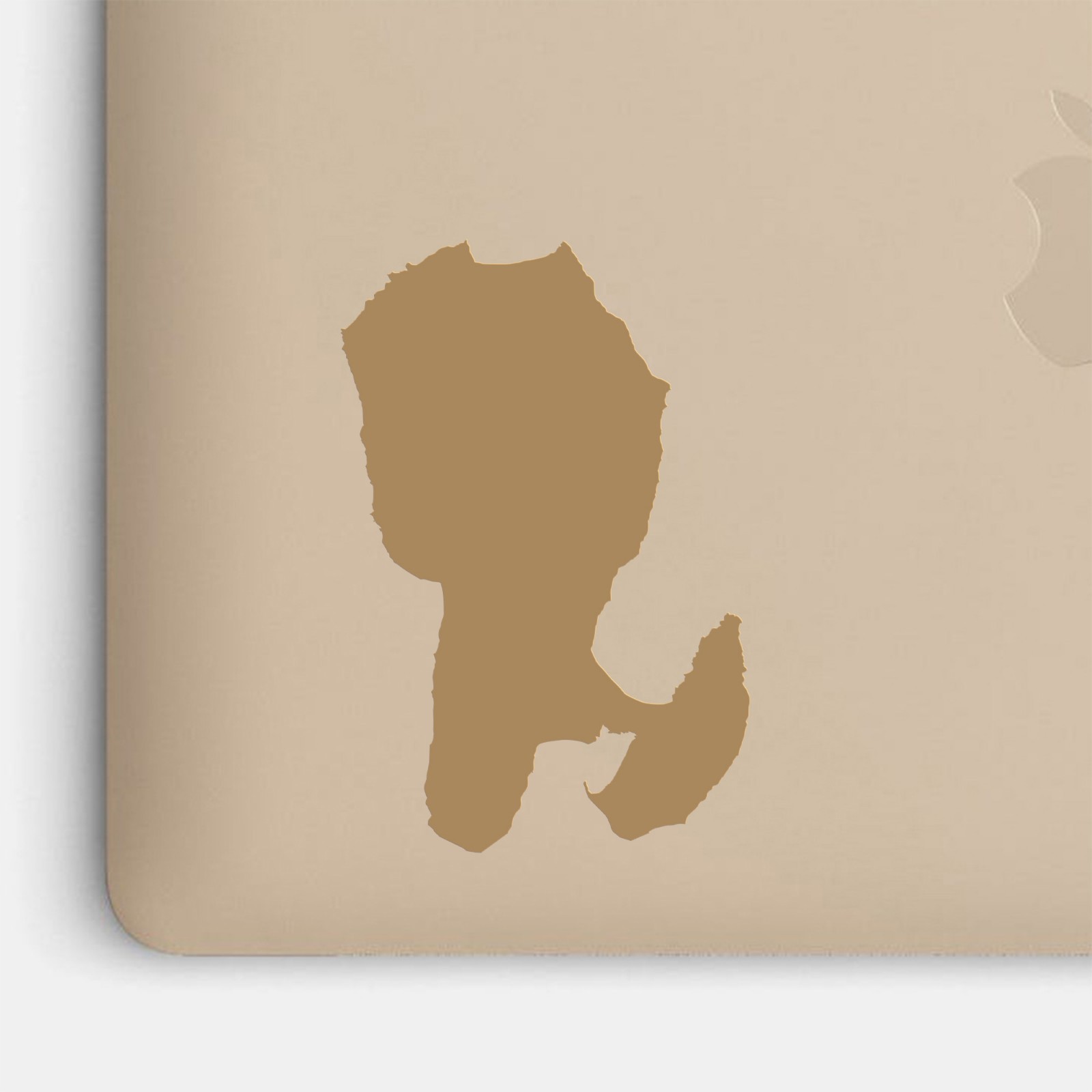 Grand Island Vinyl Decal – Michigan Great Lake Superior Die Cut Sticker