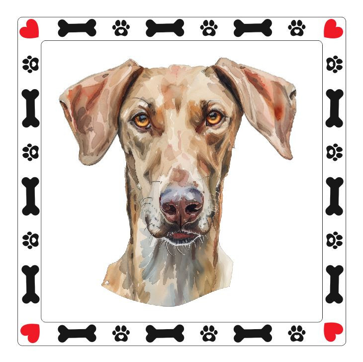 Mudhol Hound Dog Sticker Decal A976
