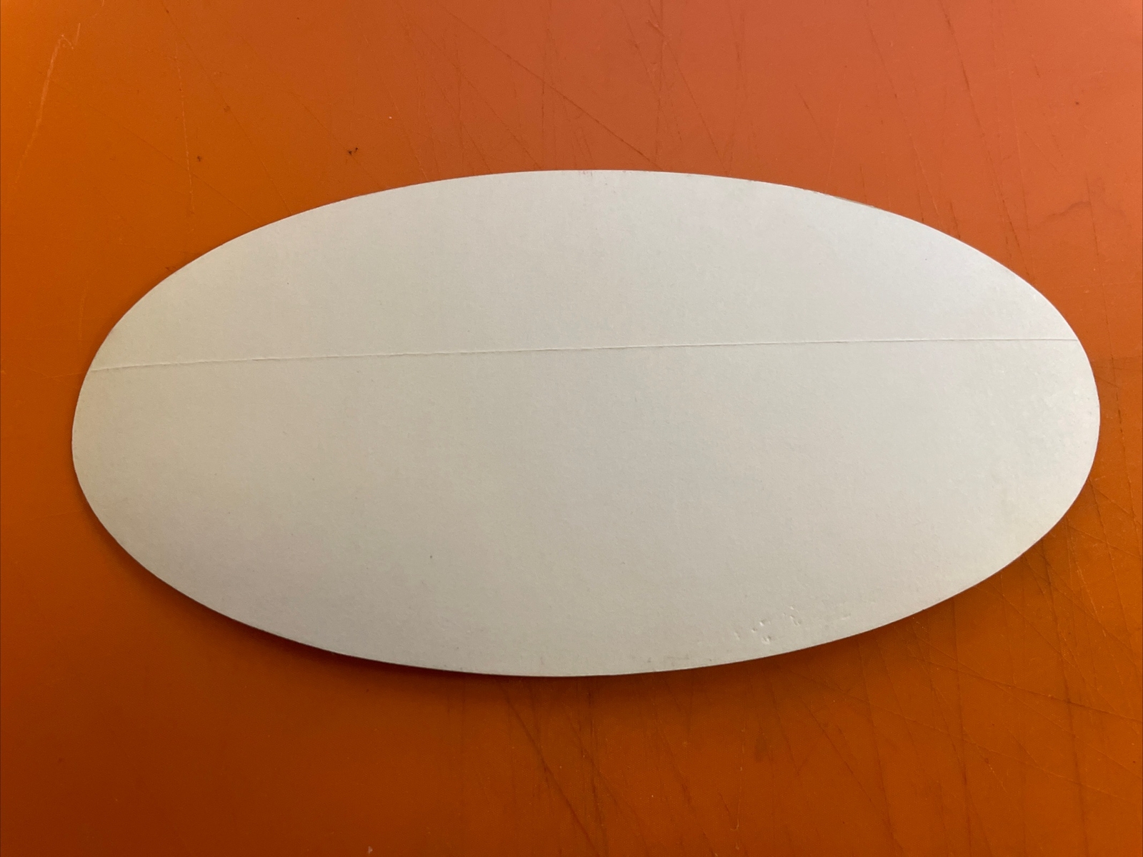 Rhino Records Self Adhesive Sticker Decal Original Oval 6" x 3" Record Label