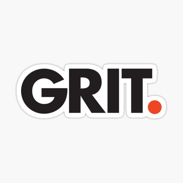 Hustle Grind Motivation Grit Word Phrase Decal Bumper Laptop Vinyl Sticker