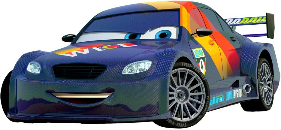 SEBASTIAN SCHNELL CARS Disney Decal Removable WALL STICKER Home Decor Art Movie