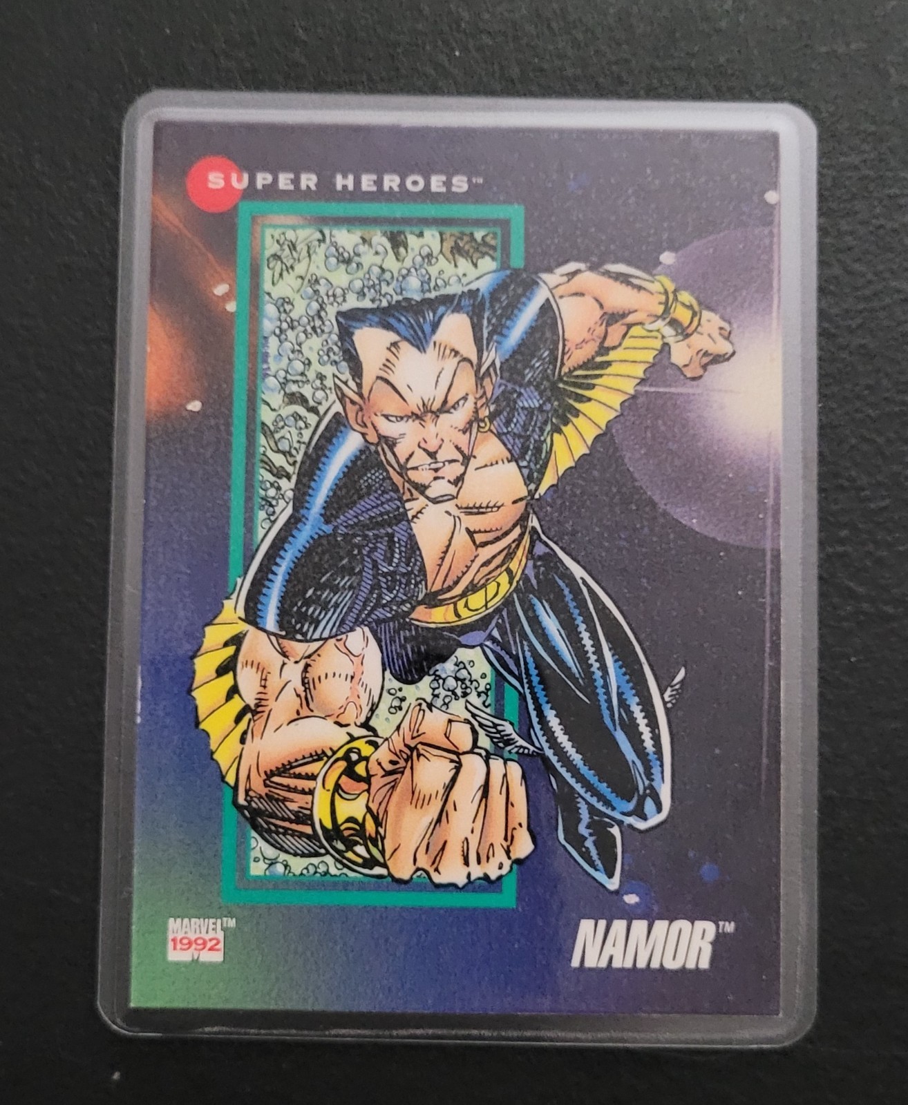 Impel Marvel Universe Superheroes Fridge/Locker/Cabinet Laminated Magnet 1990's