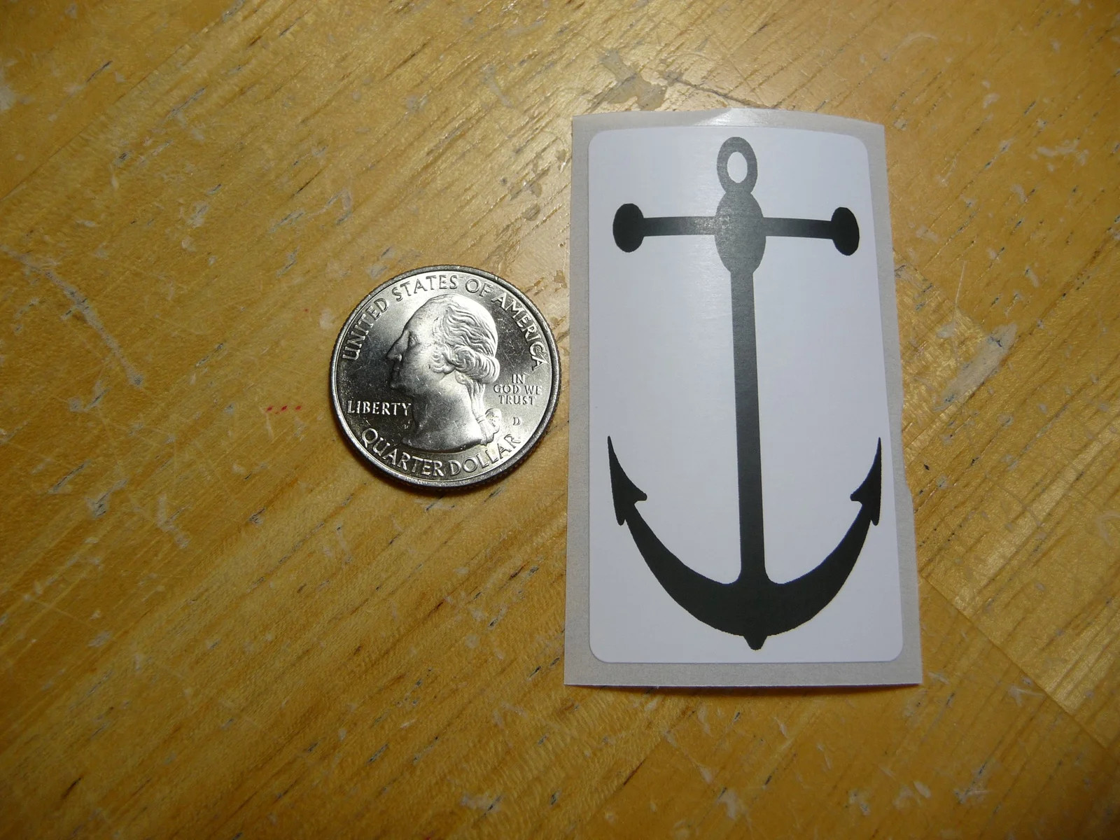 ANCHOR STICKER DECAL 1 – 50 BULK PACK FUNNY BOAT BOATING