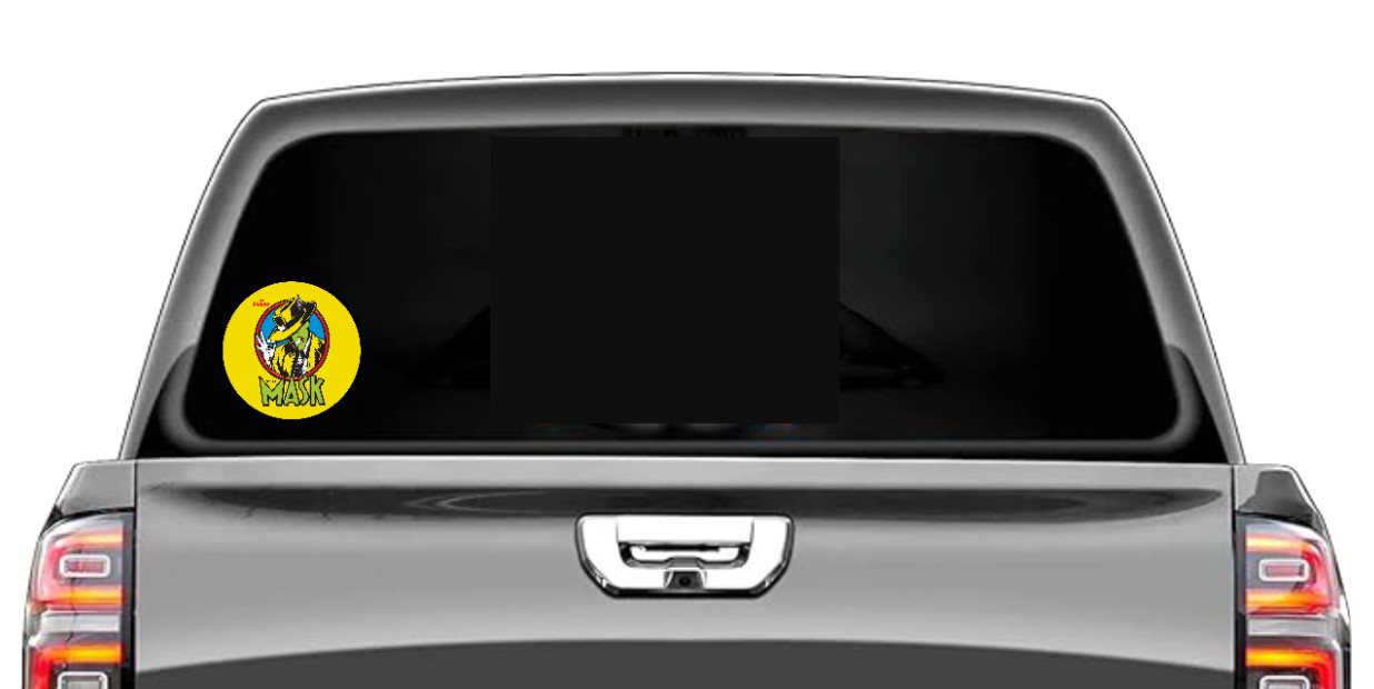 Movie – The Mask – 4" Handmade Vinyl Decal Vehicle Decor Cooler Laptop Tumbler