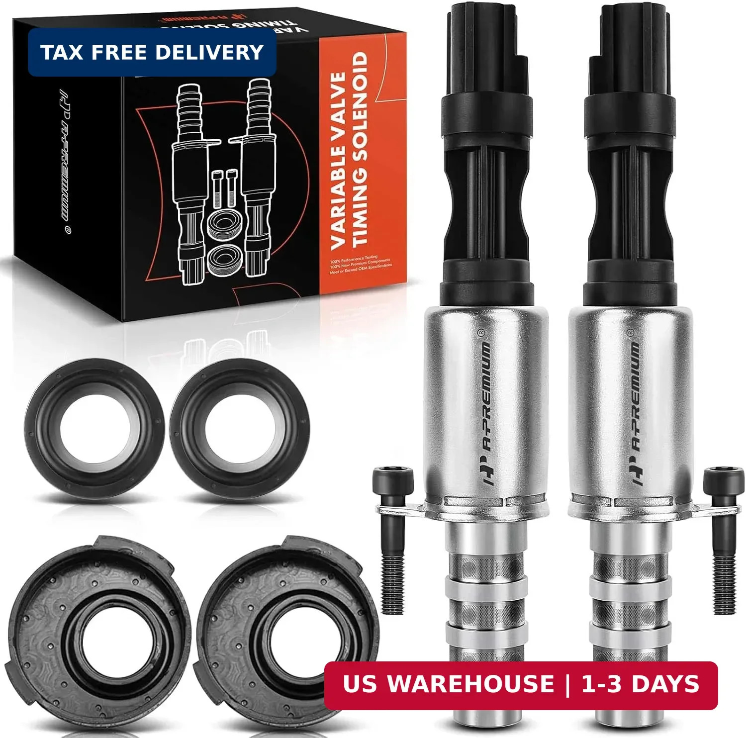 VVT Variable Camshaft Timing Control Solenoid Set for Ford Lincoln