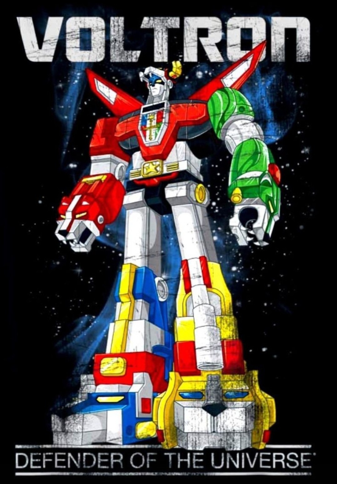 VOLTRON DIE-CUT VYNIL STICKER 2X2