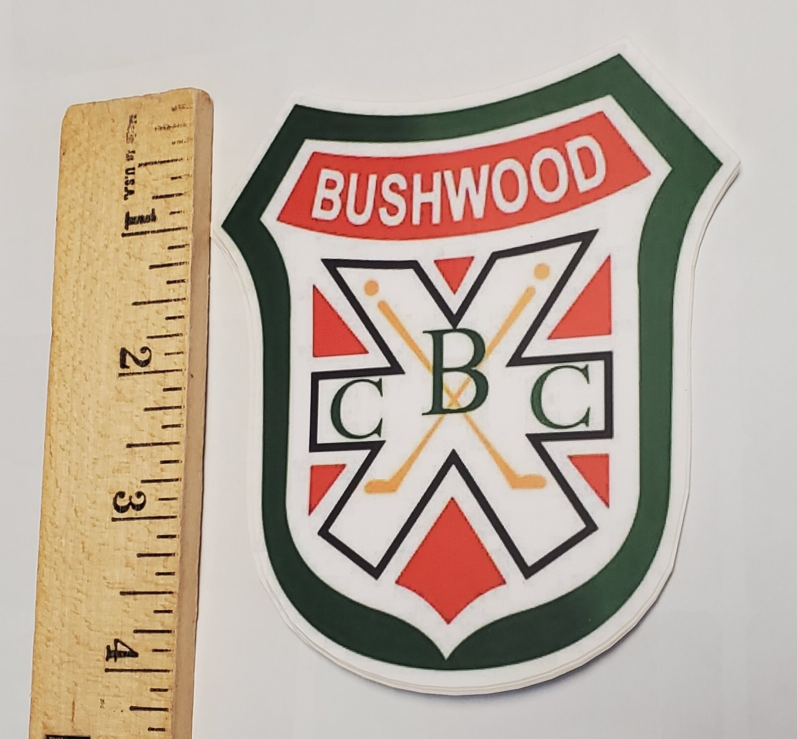 BUSHWOOD COUNTRY CLUB 4" CADDYSHACK Stickers WORLDWIDE 🌐 SHIPPING