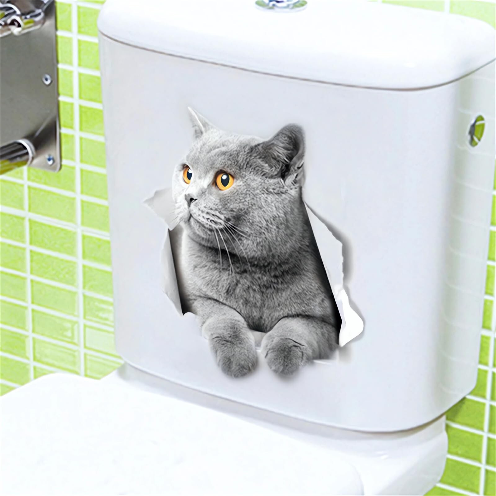 Little Cat 3D Wall Stickers, sacinora Cute Kitten Animal DIY Wall Decals Remo…