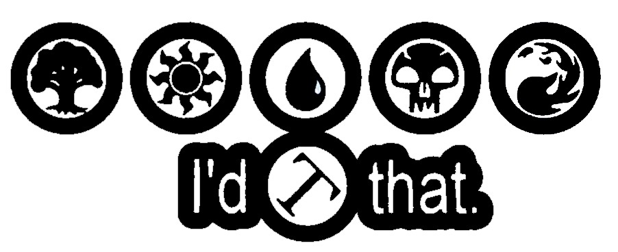 Vinyl Decal Sticker Car Truck Window – MTG Magic The Gathering I'd Tap That Mana