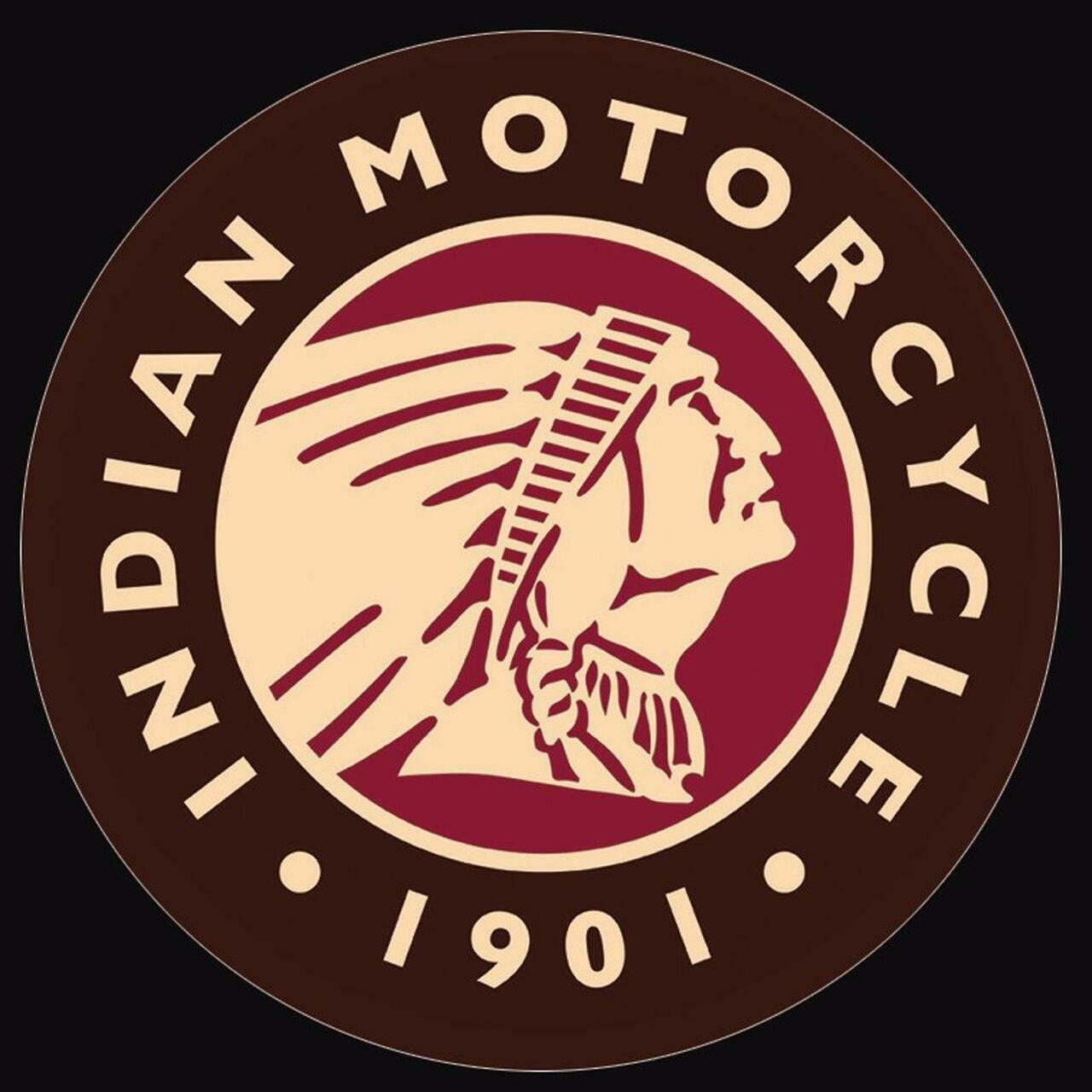 Indian Motorcycles Logo Round Vinyl Decal Sticker Waterproof