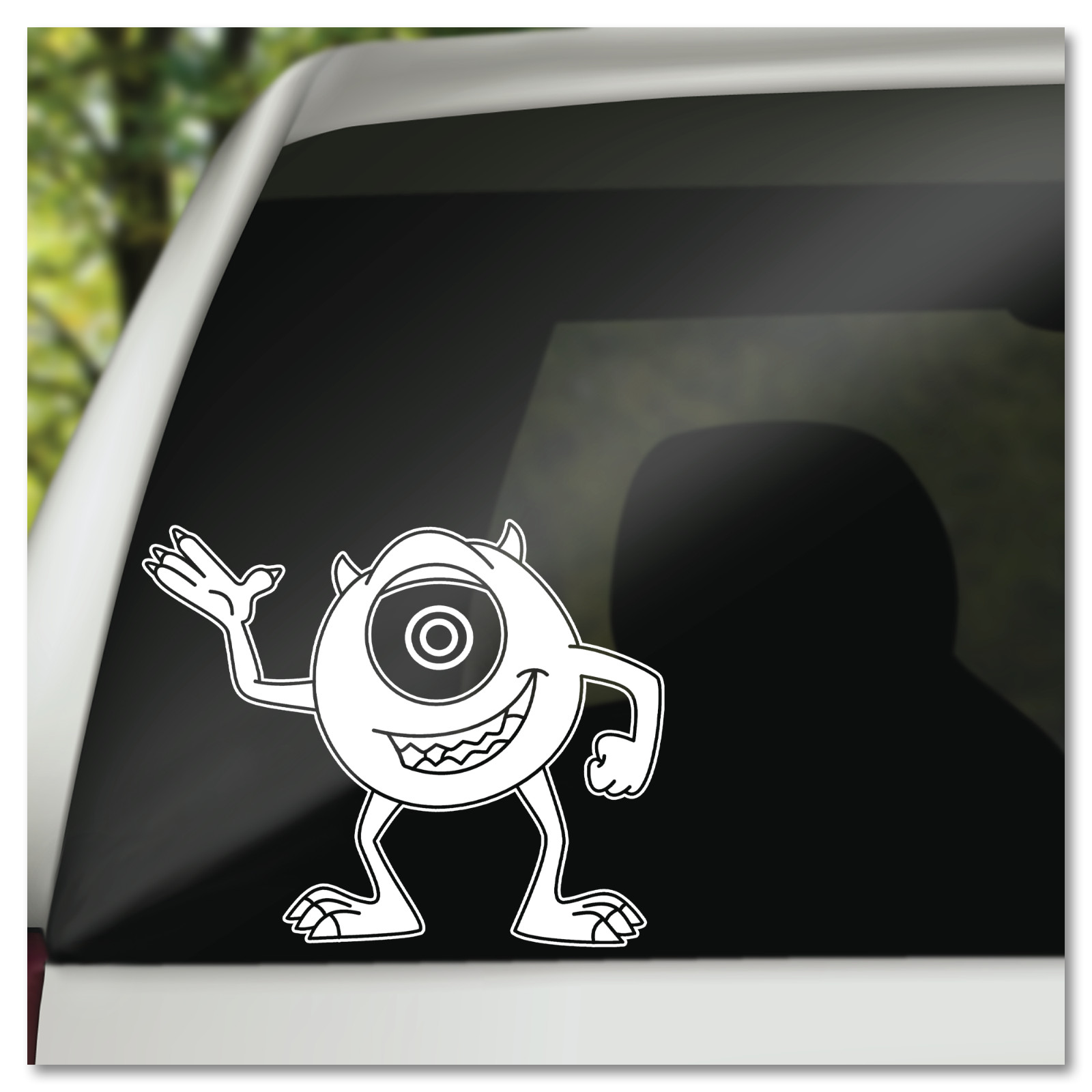6" Monsters Inc. Mike Wazowski Vinyl Decal Sticker