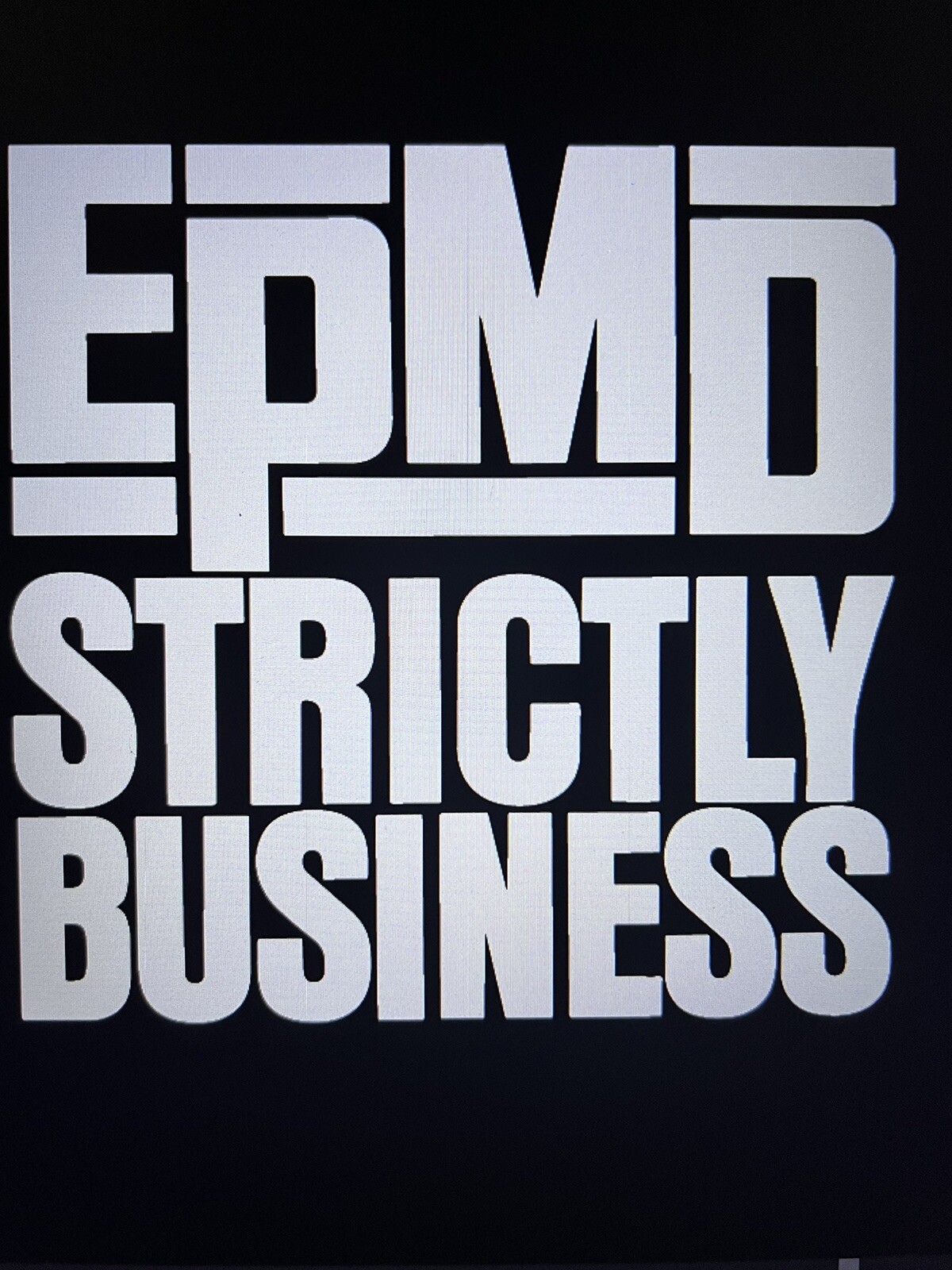 EPMD Vinyl Decal Sticker 5.7 X 5.7" Eric Sermon, Parrish Smith Strictly Business