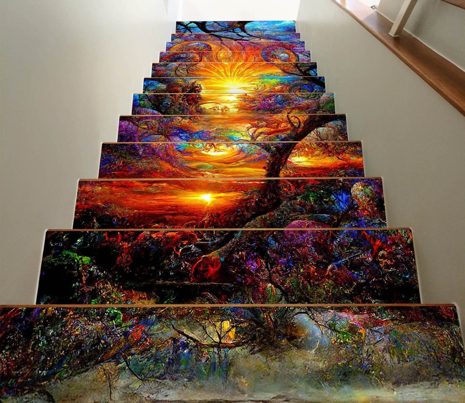 3D Fantastic Art O3212 Stair Risers Decoration Photo Mural Decal Wallpaper Romy