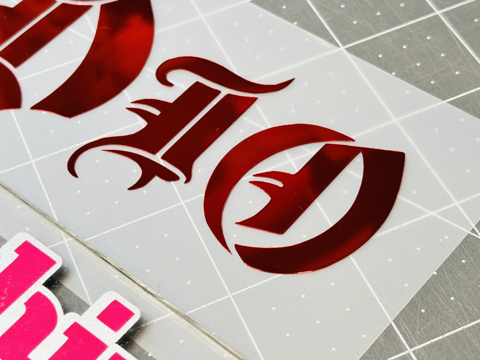 Dio Logo Vinyl Decal-Many Sizes/Colors Buy 2 Get 1 FREE Hair Metal 80's Band