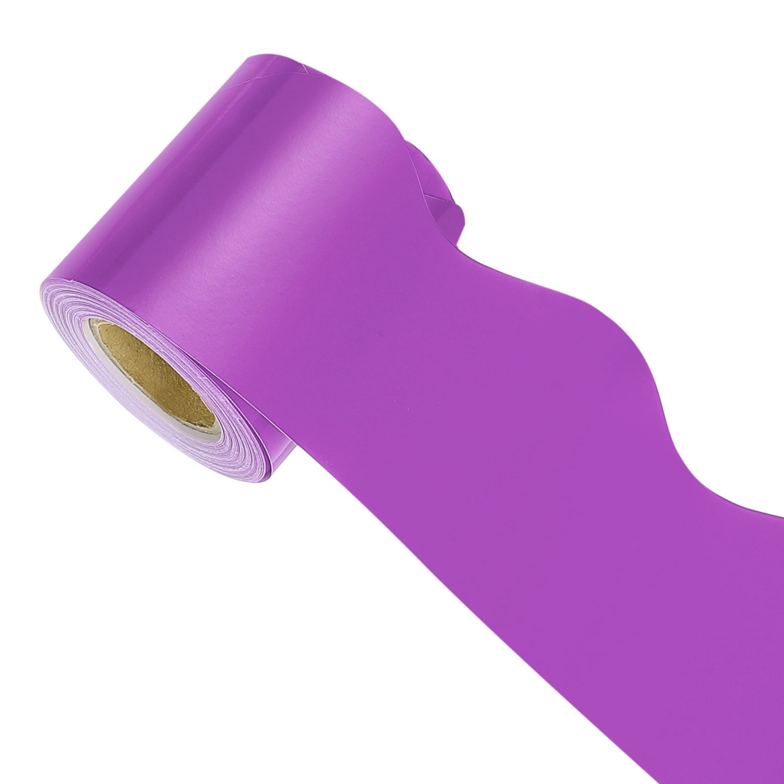 Bulletin Board Border, 32.8Ft x 2.24Inch Classroom Border Trim, Light Purple