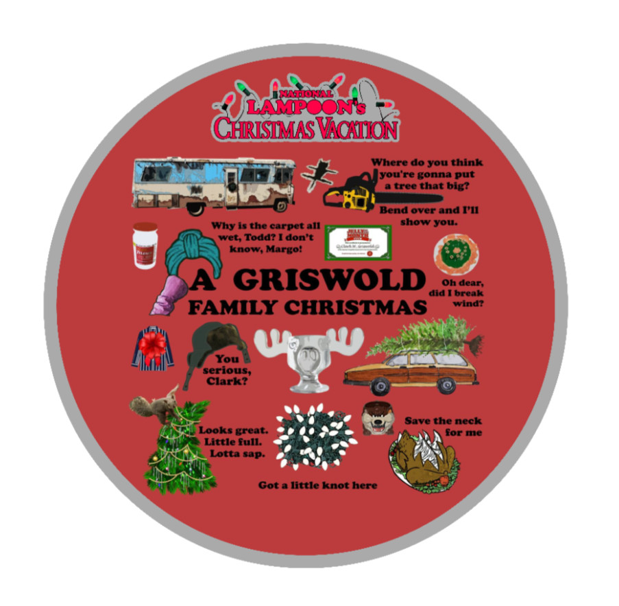 Christmas – Christmas Vacation – 4" Vinyl Decal Sticker Gift Decor Tumbler Fam