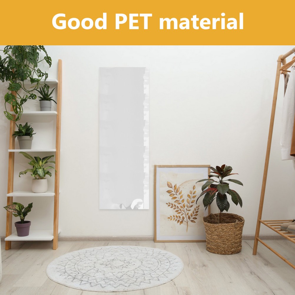 Adhesive Mirror Self Mirrors Sheets Peel and Stick Reflective Decor