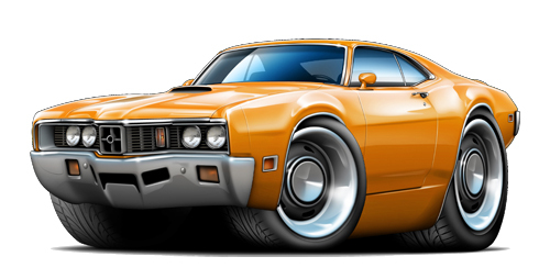 Man Cave Garage Decor 1970 Mercury Cyclone 429 CJ Wall Graphic Decal Vinyl Cling