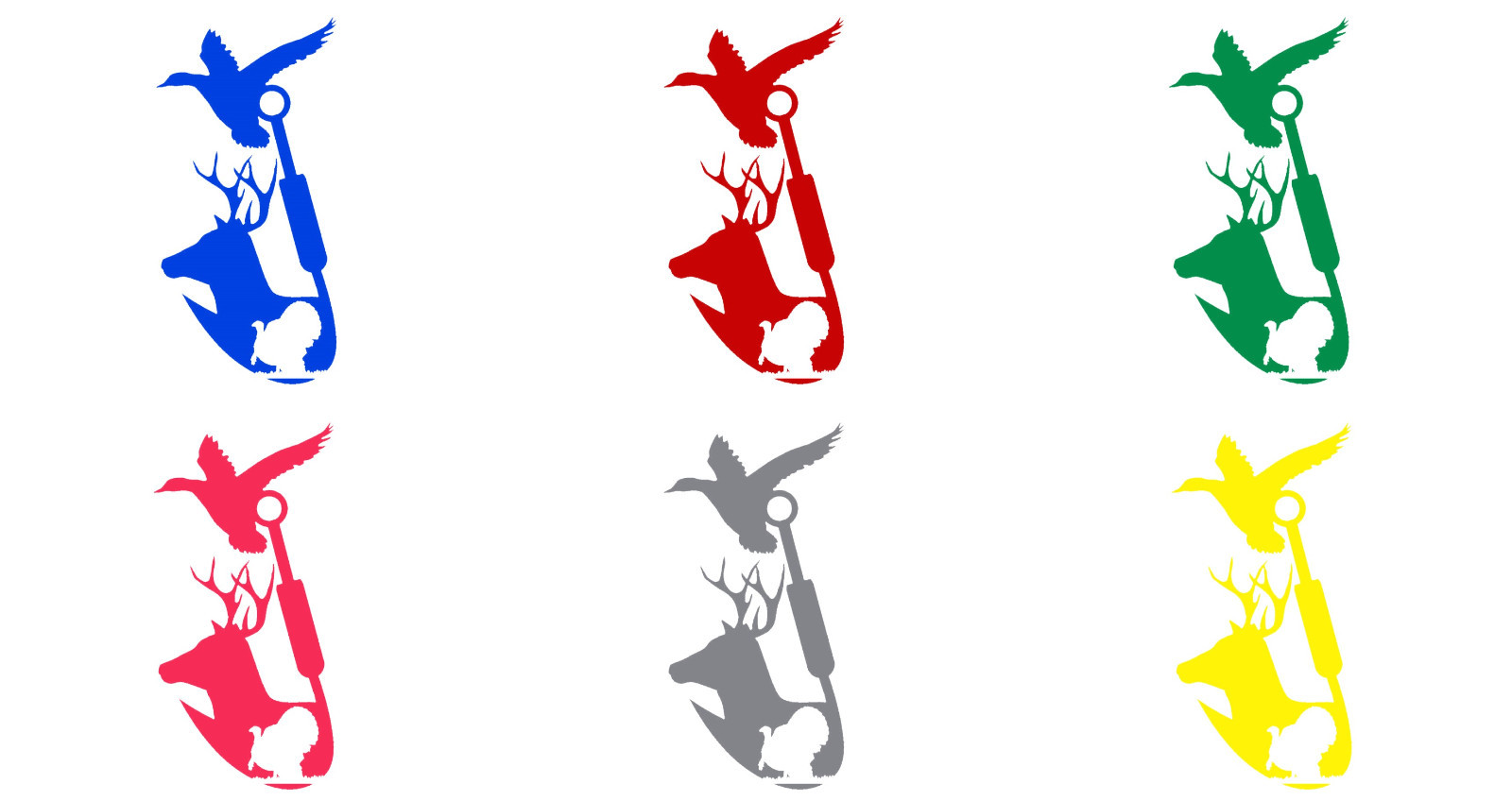 Vinyl Decal Truck Car Sticker Laptop – Hunting Fishing Deer Turkey Bird