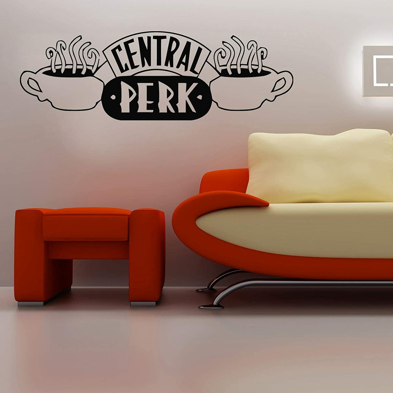 Central Perk FRIENDS TV Show Wall Sticker Home Room Vinyl Art Decal Decors