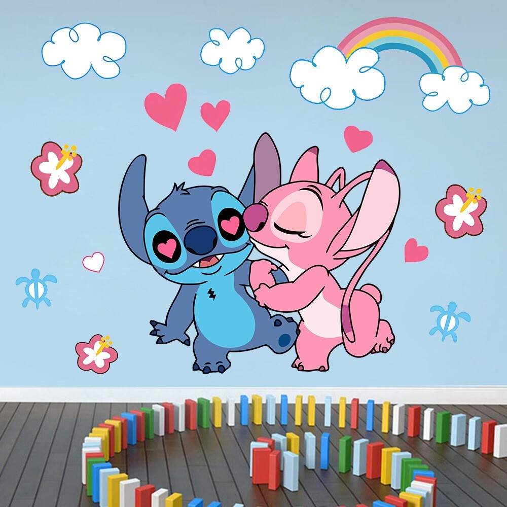 STITCH Kids Nursery Wall Stickers Bedroom Decal Art Vinyl Decals 20 Styles