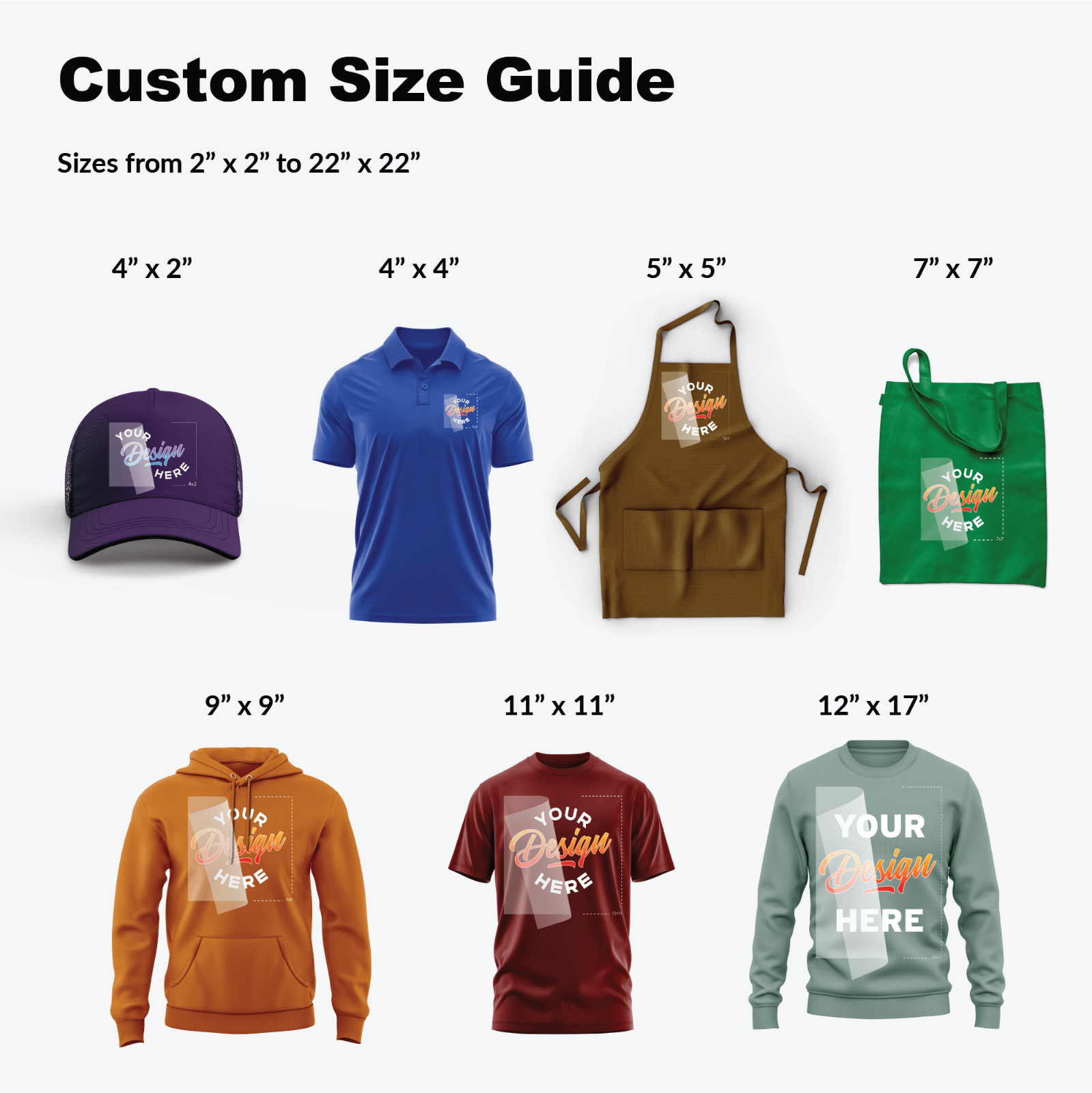 Custom DTF Gang Sheet Miniseries 12" Sheet Iron-on Transfer for T-Shirts & more