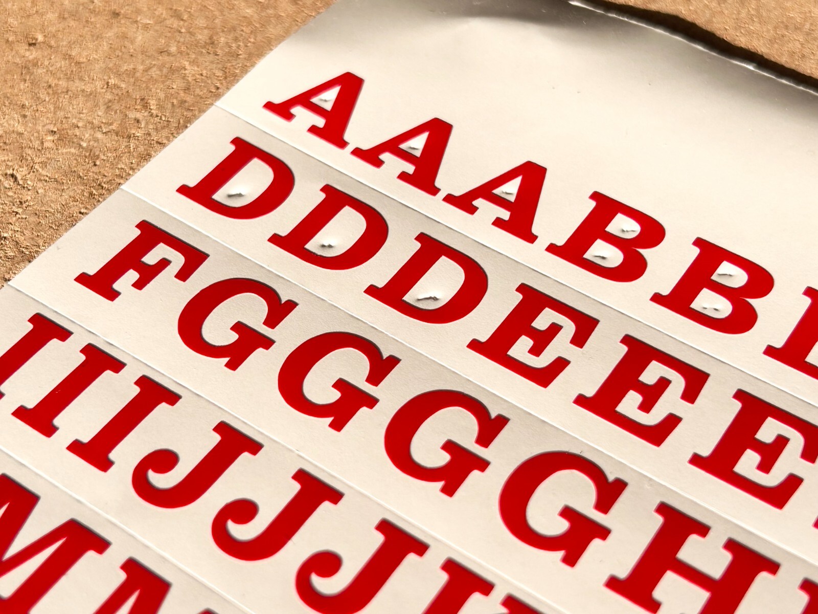 3XAlphabet & 0-10 Vinyl Decal Numbers – A-Z+0-10 Mailbox Address Decal Stickers