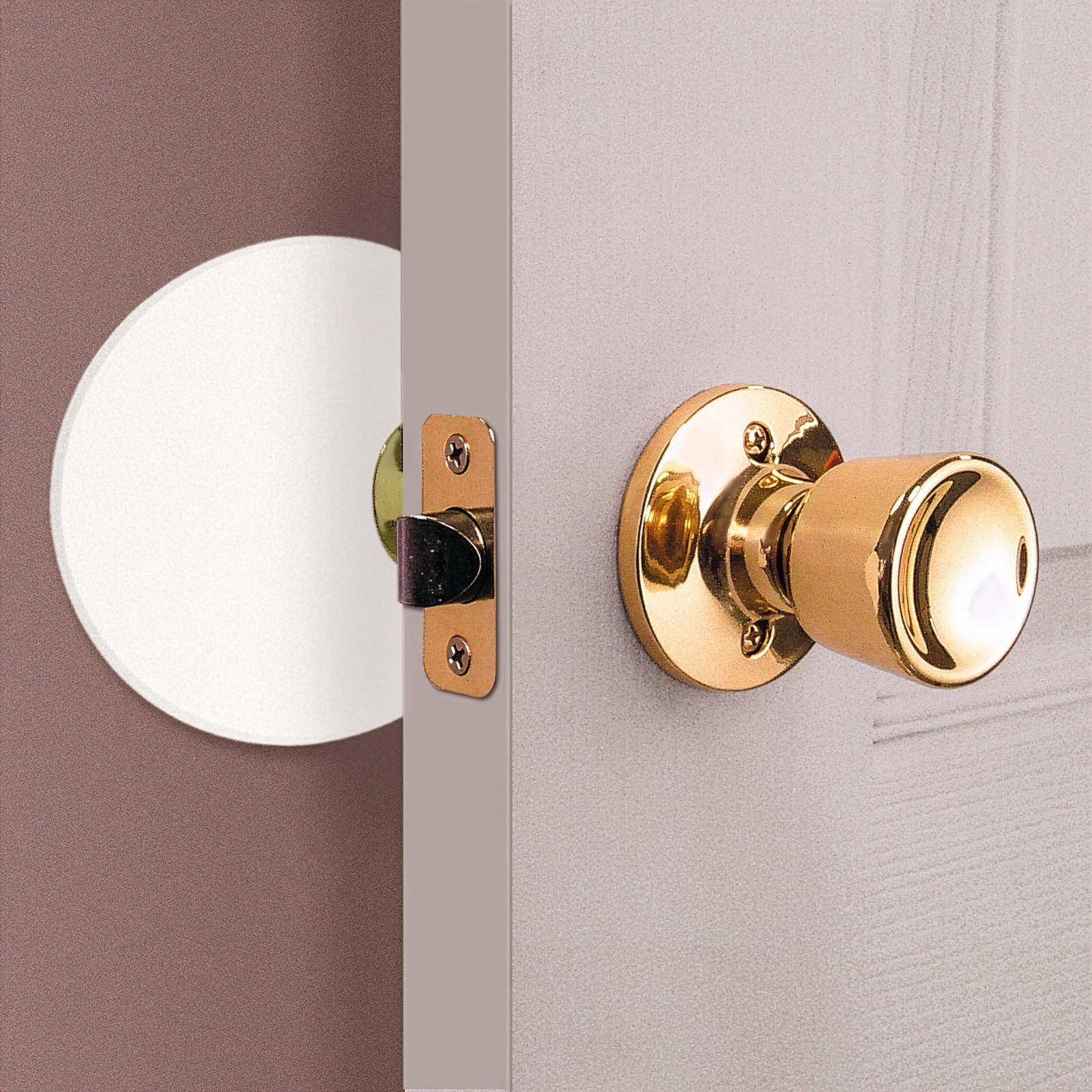 -Line MP9265 Vinyl Circular Wall Protector with -Adhesive Backing, 7-In. Diam…