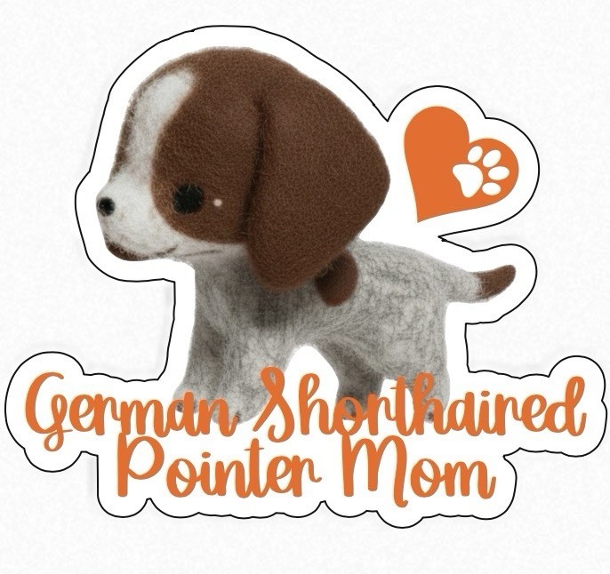 Dog Mom Puppy Breeds Waterproof Vinyl Stickers