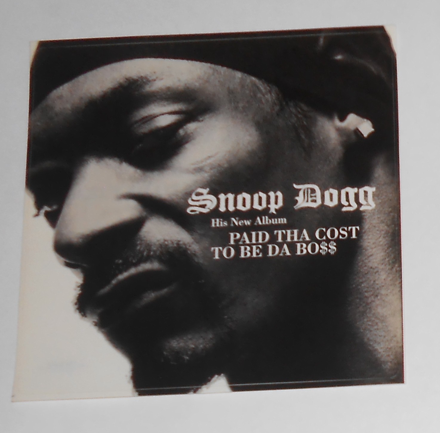 Snoop Dogg Sticker Promo 5×5 Promo Paid Tha Cost