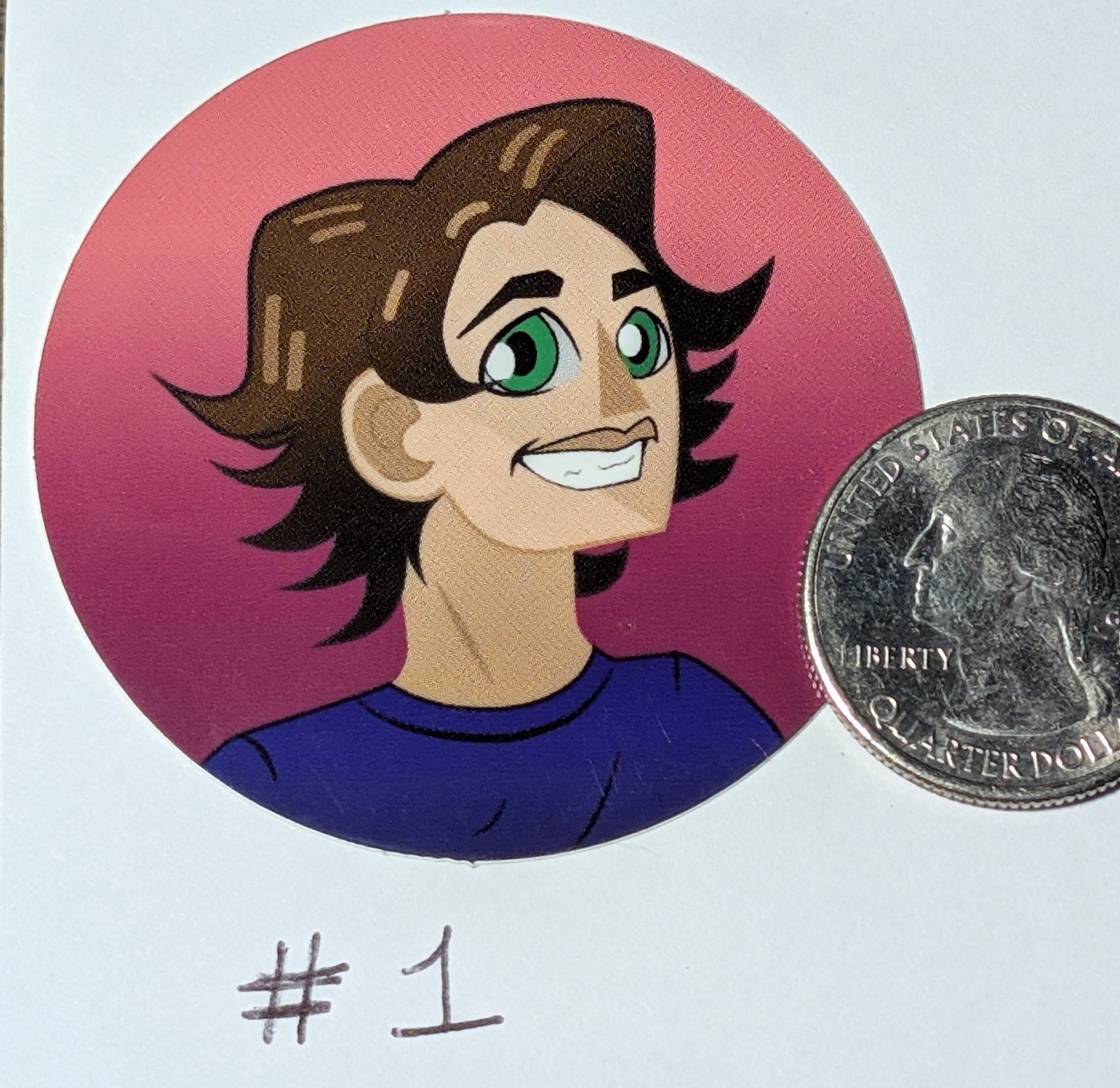 Profile Pic “What’s Your Mood?” 2” Stickers (Original Art)