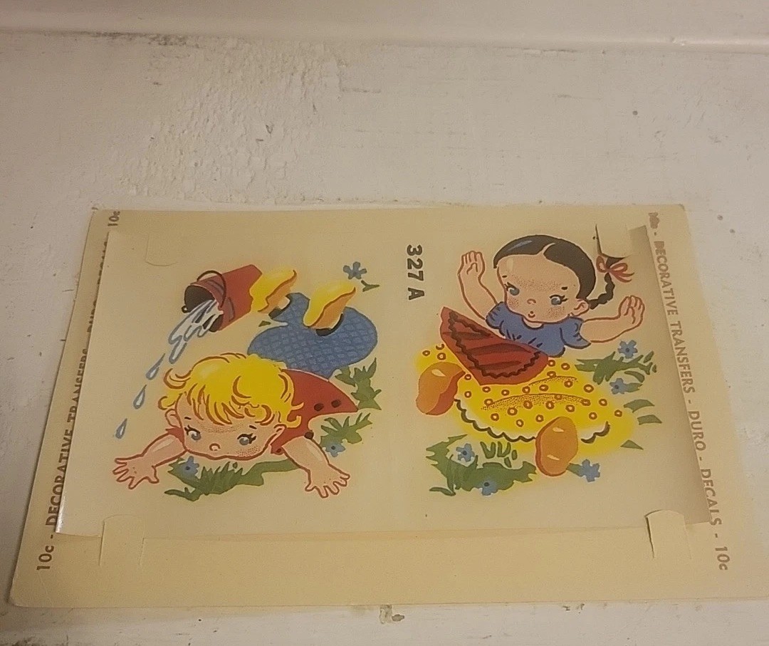 1950s Decal Kids Fairytales