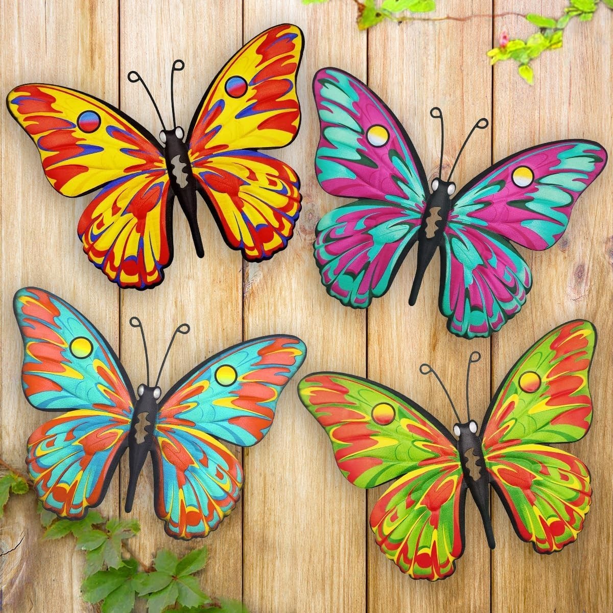 Decorative Butterfly Yard Art – Patio Balcony Wall Hangings