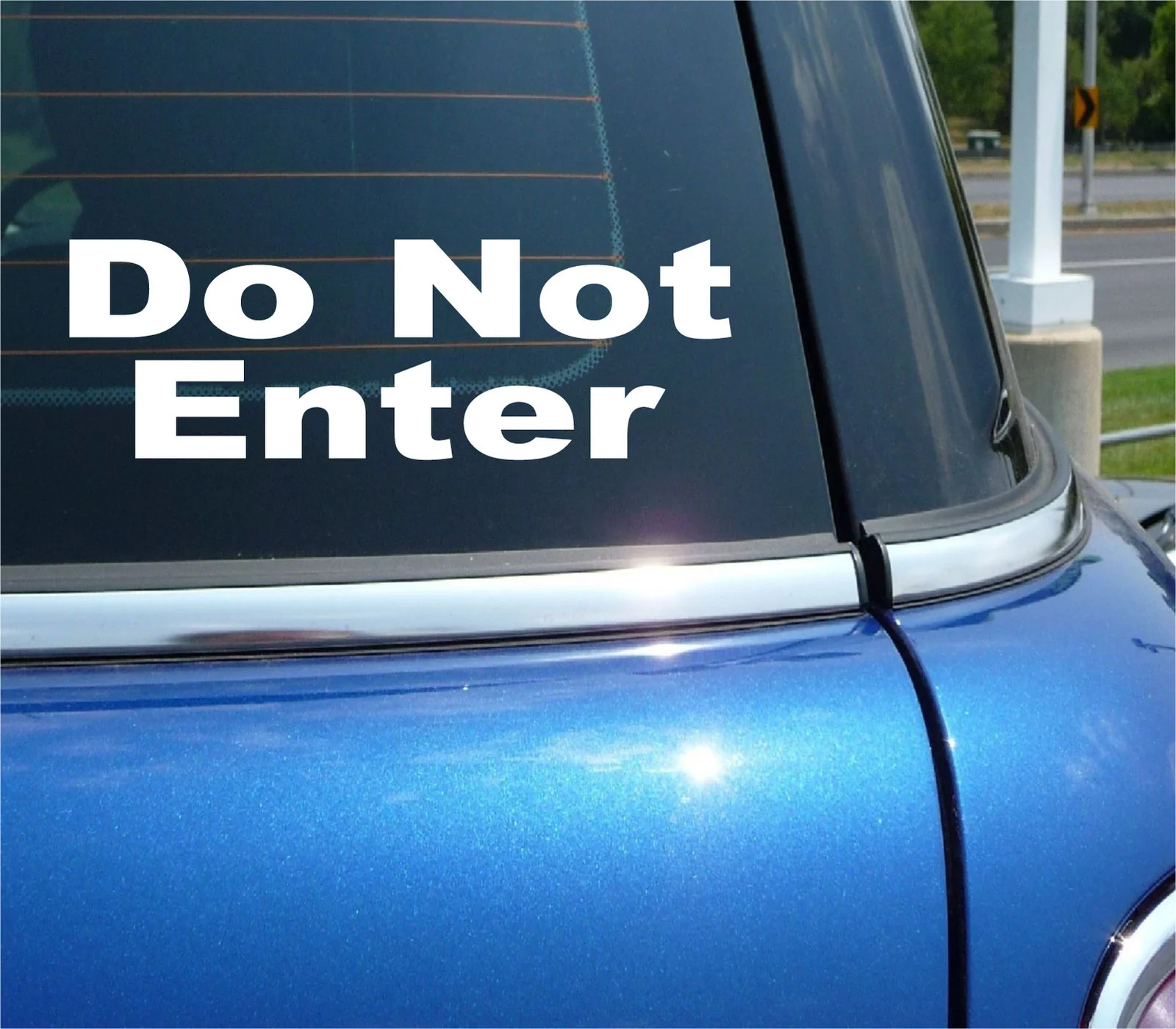 DO NOT ENTER BUSINESS STORE RETAIL COMPANY DECAL STICKER DOOR WINDOW CAR TRUCK