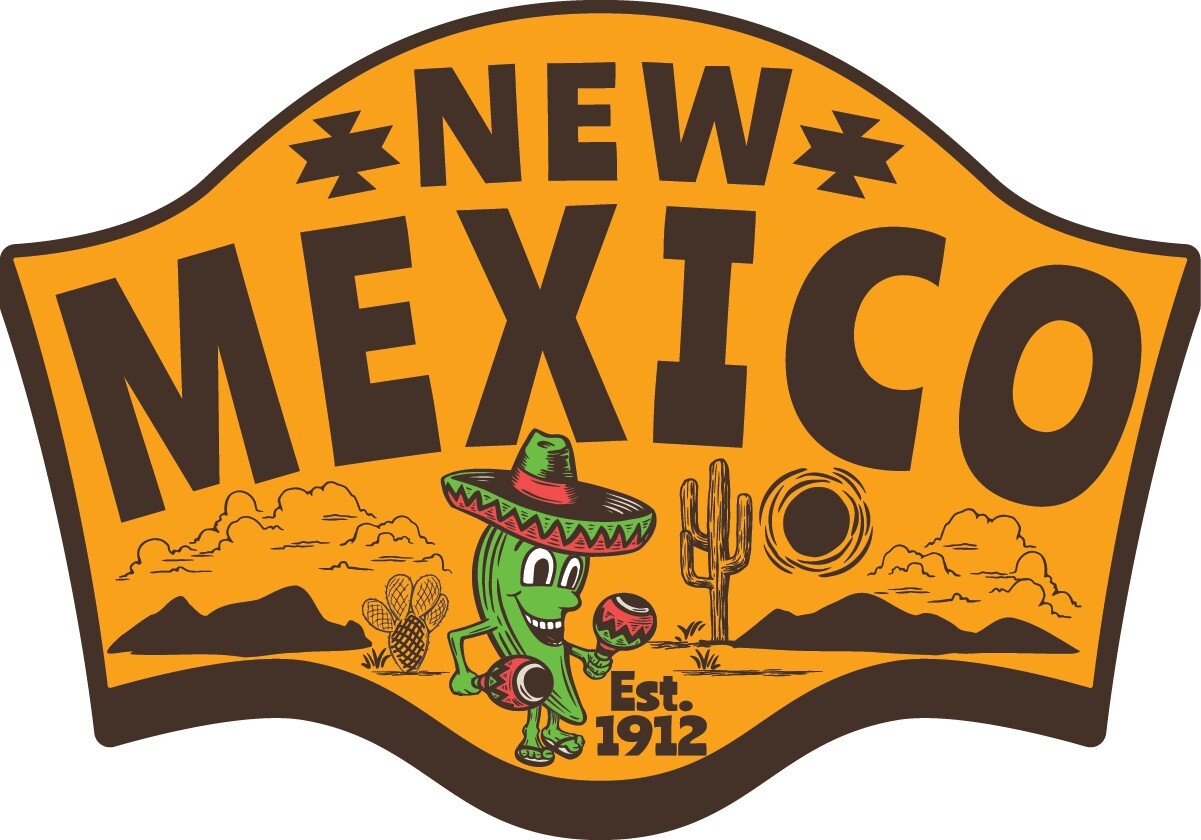 New Mexico Green Chili Pepper Cartoon Vinyl Sticker Desert Vinyl Decal Sticker
