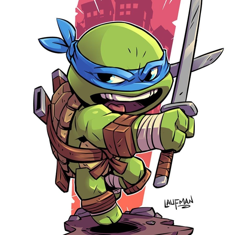 TMNT STICKER LOT OF 5 X VYNIL DIE CUT HIGH GLOSS STICKER 3X2 INCHES STICKER LOT