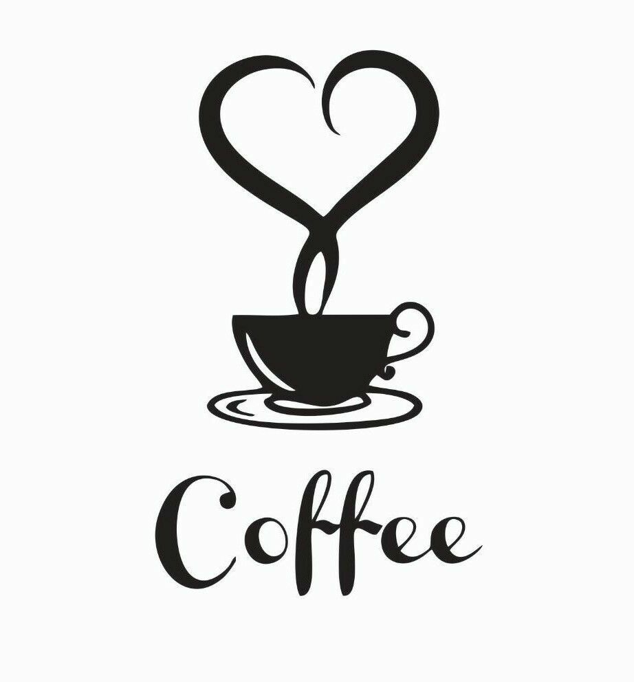 Coffee Lovers Vinyl Die Cut Car Decal Sticker – FREE SHIPPING-