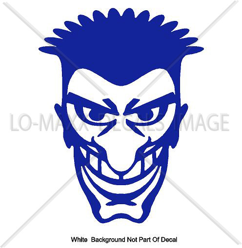 Wild Man Superior Quality Various Sizes & Colors Custom Die Cut Vinyl Decal