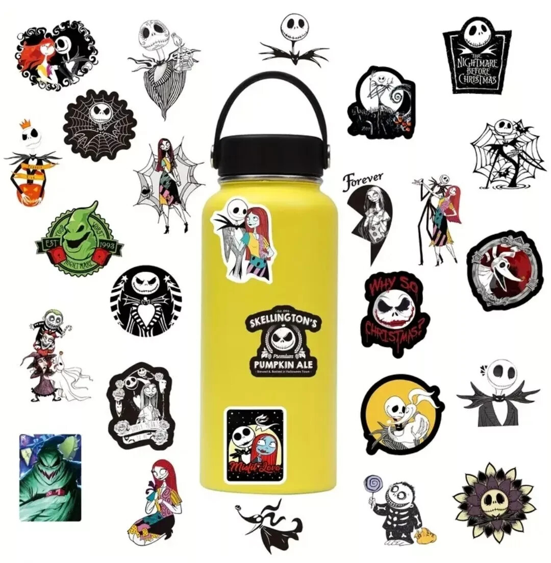 Nightmare Before Christmas Stickers Mystery Pack Random Sticker Lot of 10 Pc