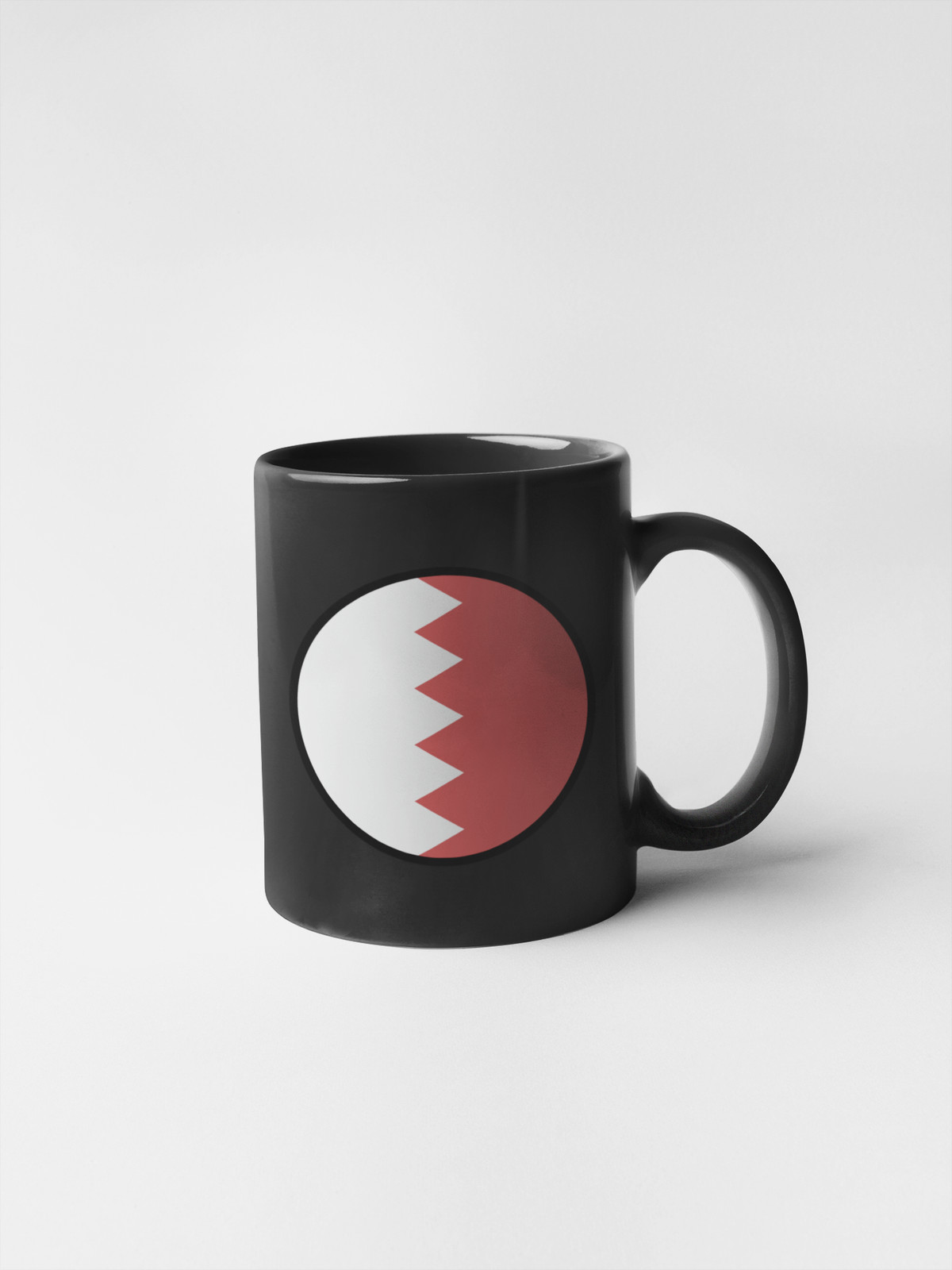 Bahrain Flag Circle Sticker Decal