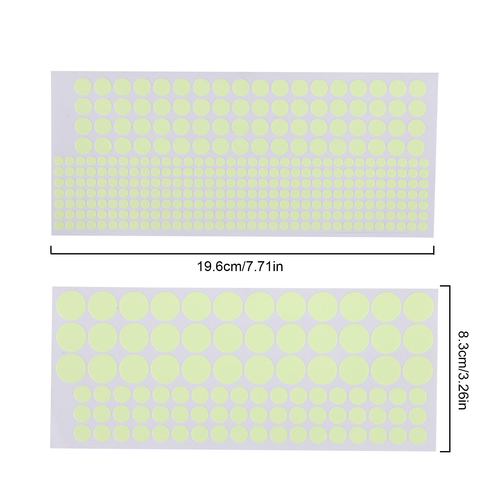 435Pcs Glow In The Dark Luminous Stars & Moon Planet Space Wall Stickers Decal