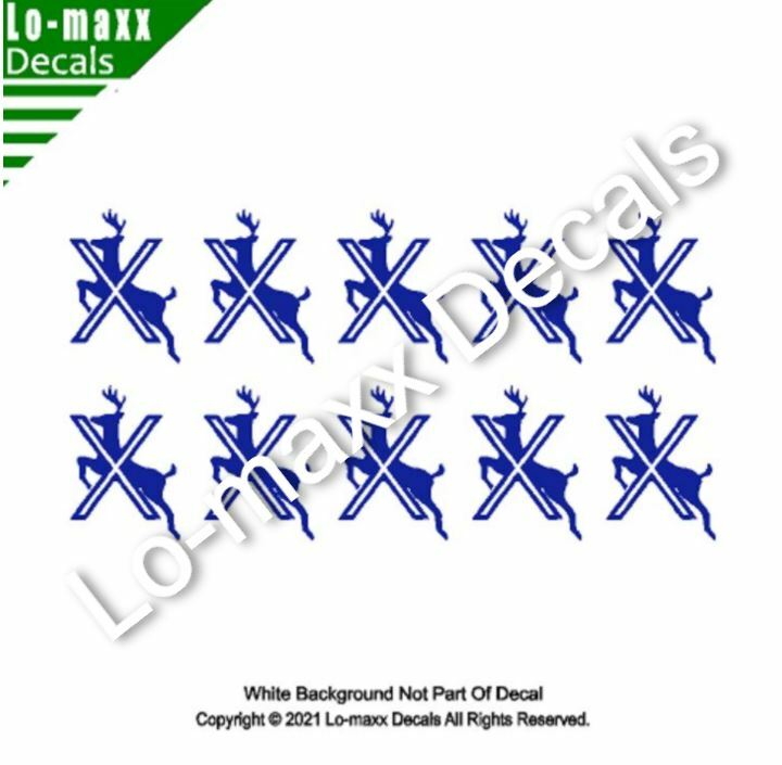Deer Kill Markings Hunting Car Truck SUV Premium Quality Die Cut Vinyl Decal