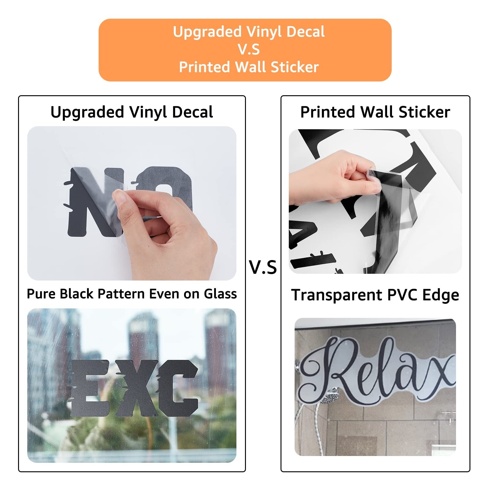 SUPERDANT Pantry Wall Stickers Dry Goods Market Fresh Decals Open 24/7 Glass …